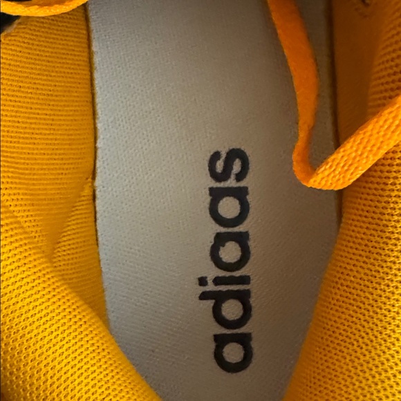 Adidas high top sneakers size 10 orange and purple - Picture 7 of 8